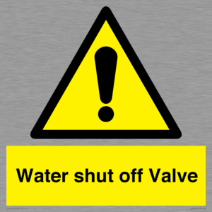 Water shut off Valve